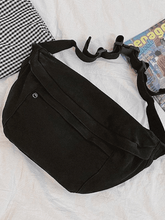 Vintage Wash Capacity Crossbody Bag